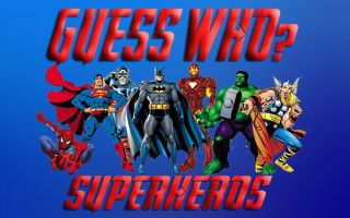 jugar a adivina quien: Superhéroes