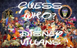 jugar a adivina quien: Villanos Disney